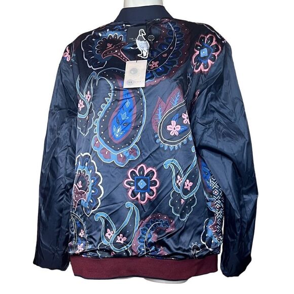 Ted Baker Water Resistant Navy SlimFitBomber Jacket NWT Size 4 - Picture 8 of 8